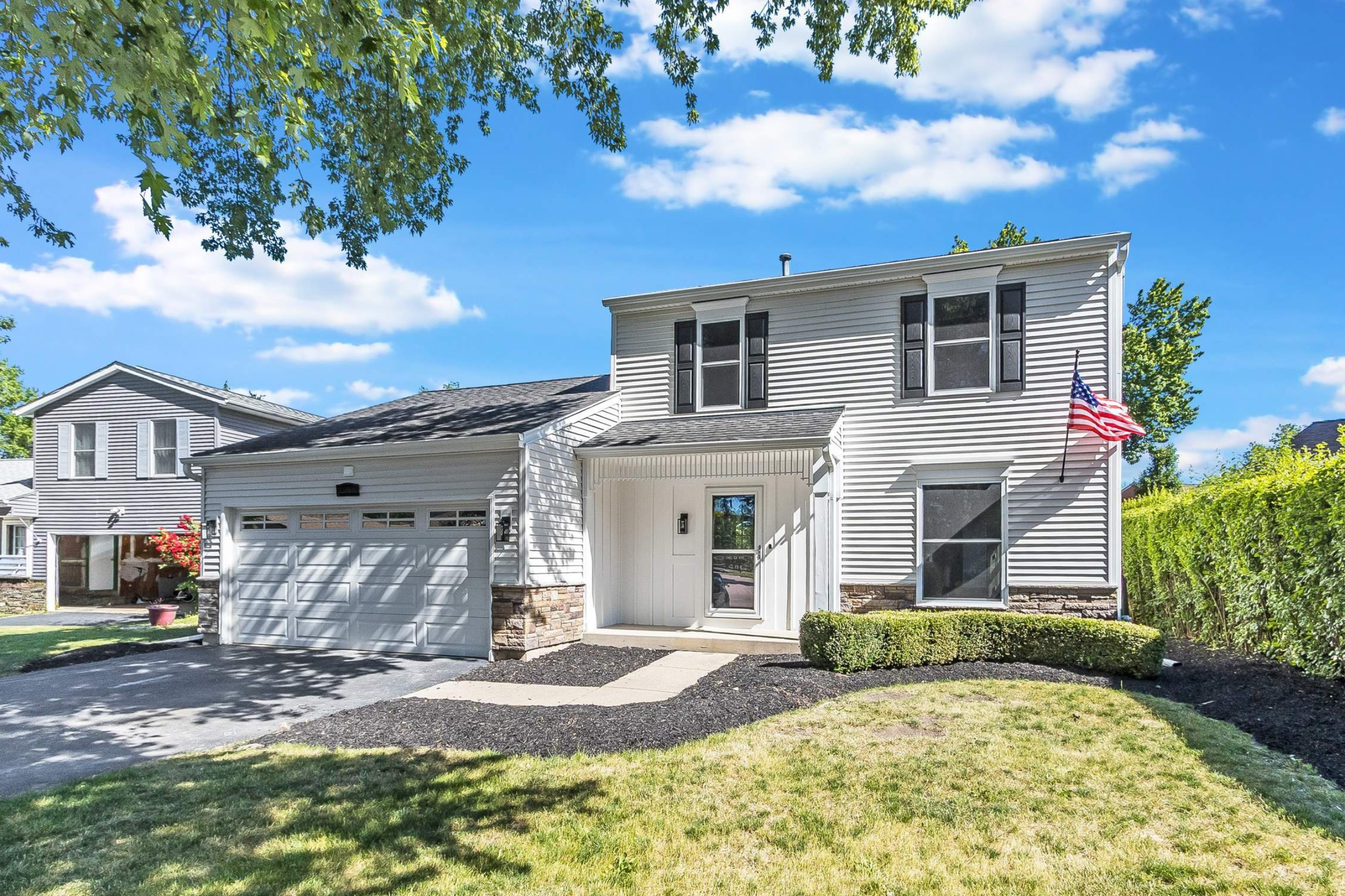 Residential homes in Aurora, Illinois