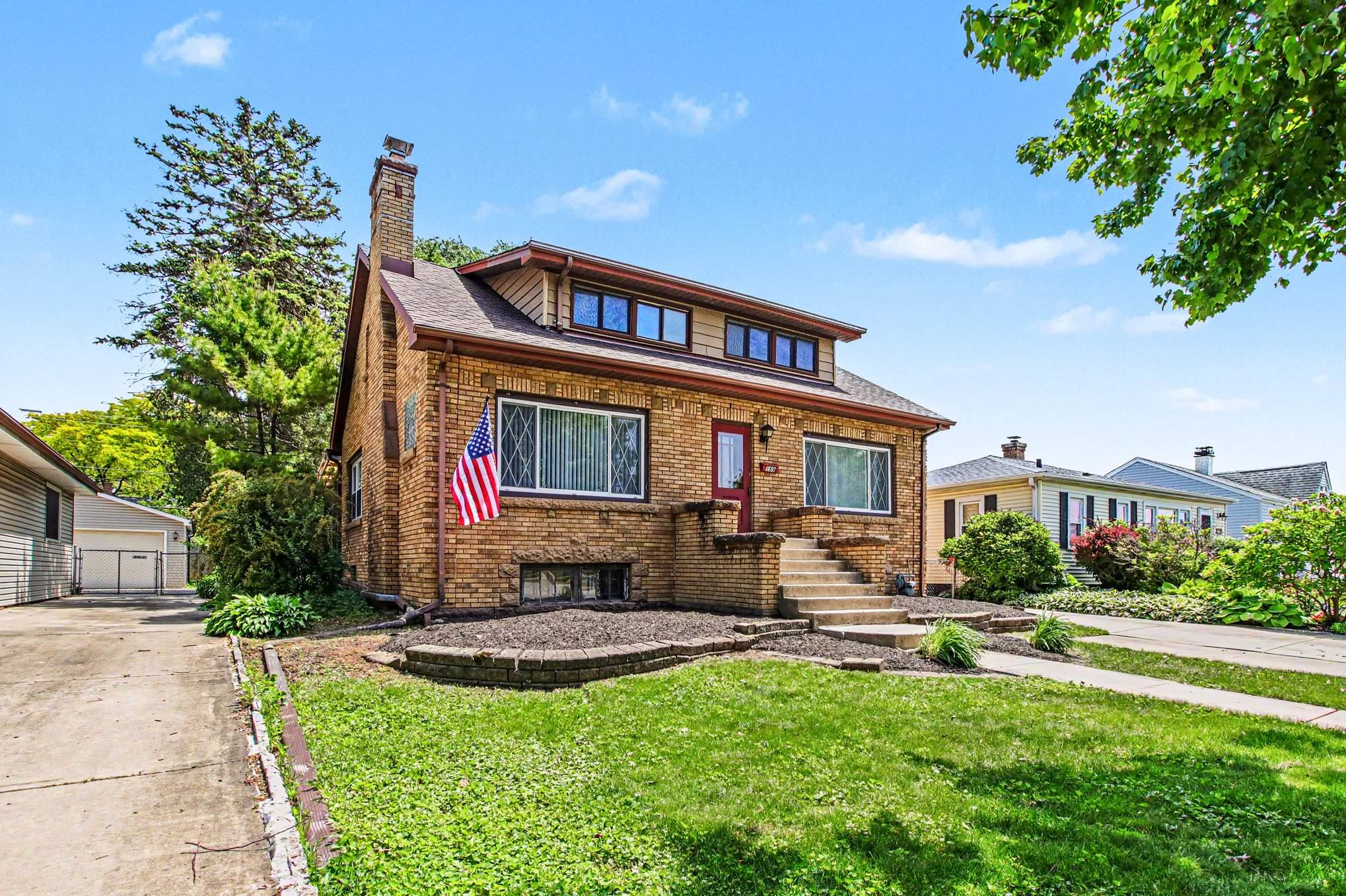 Residential homes in Elmhurst, Illinois