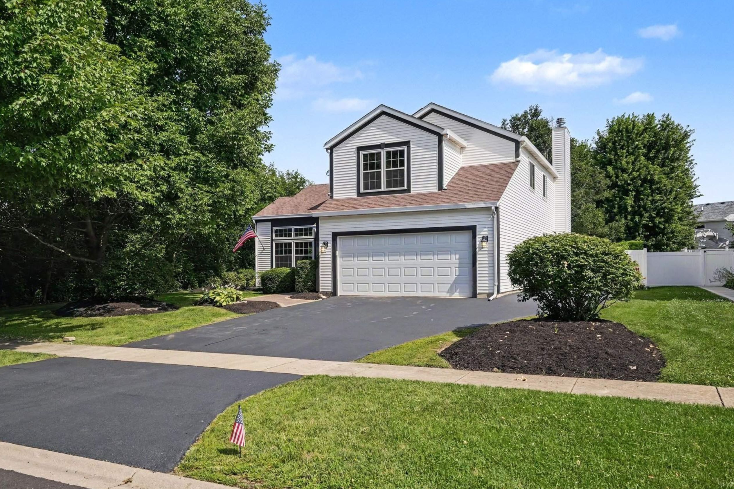 Residential homes in Oswego, Illinois