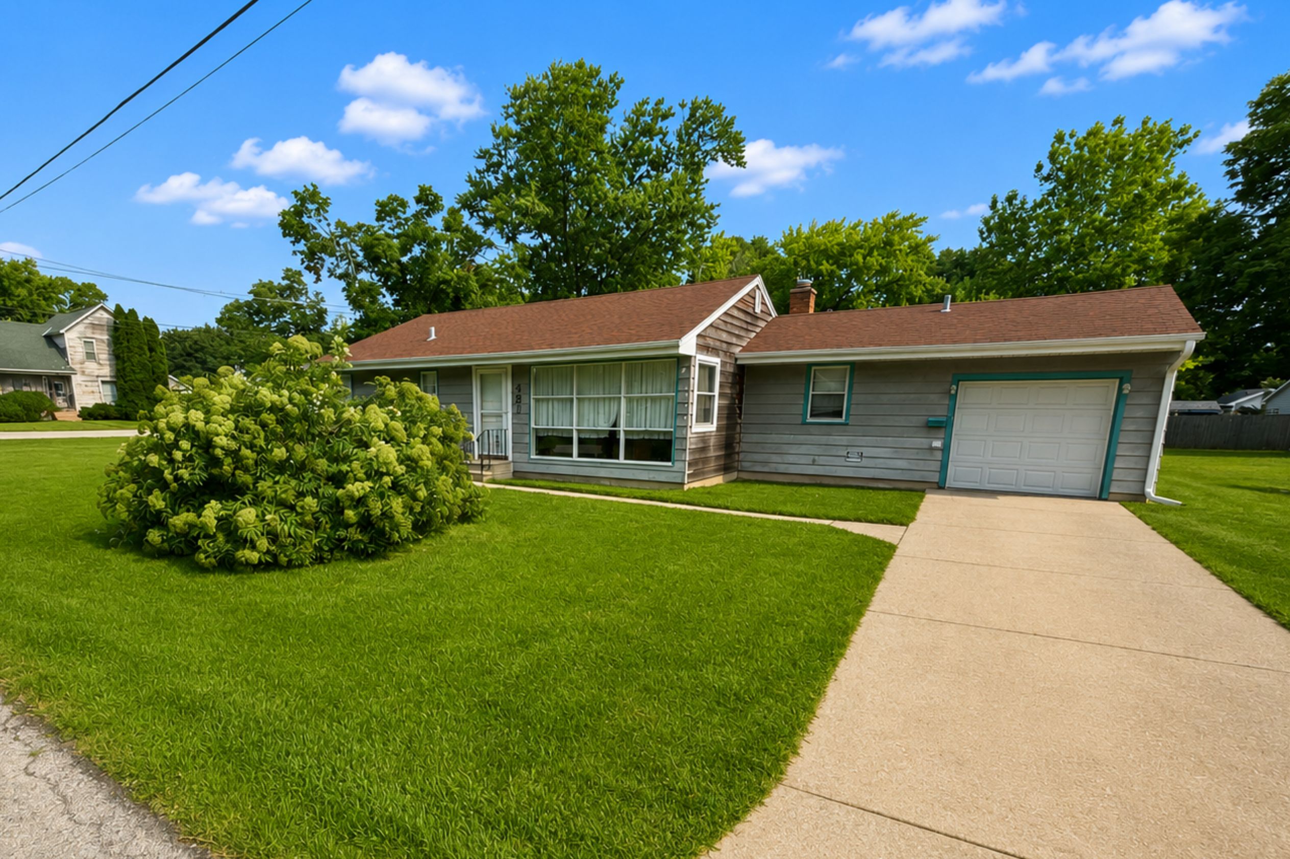 Residential homes in Sandwich, Illinois