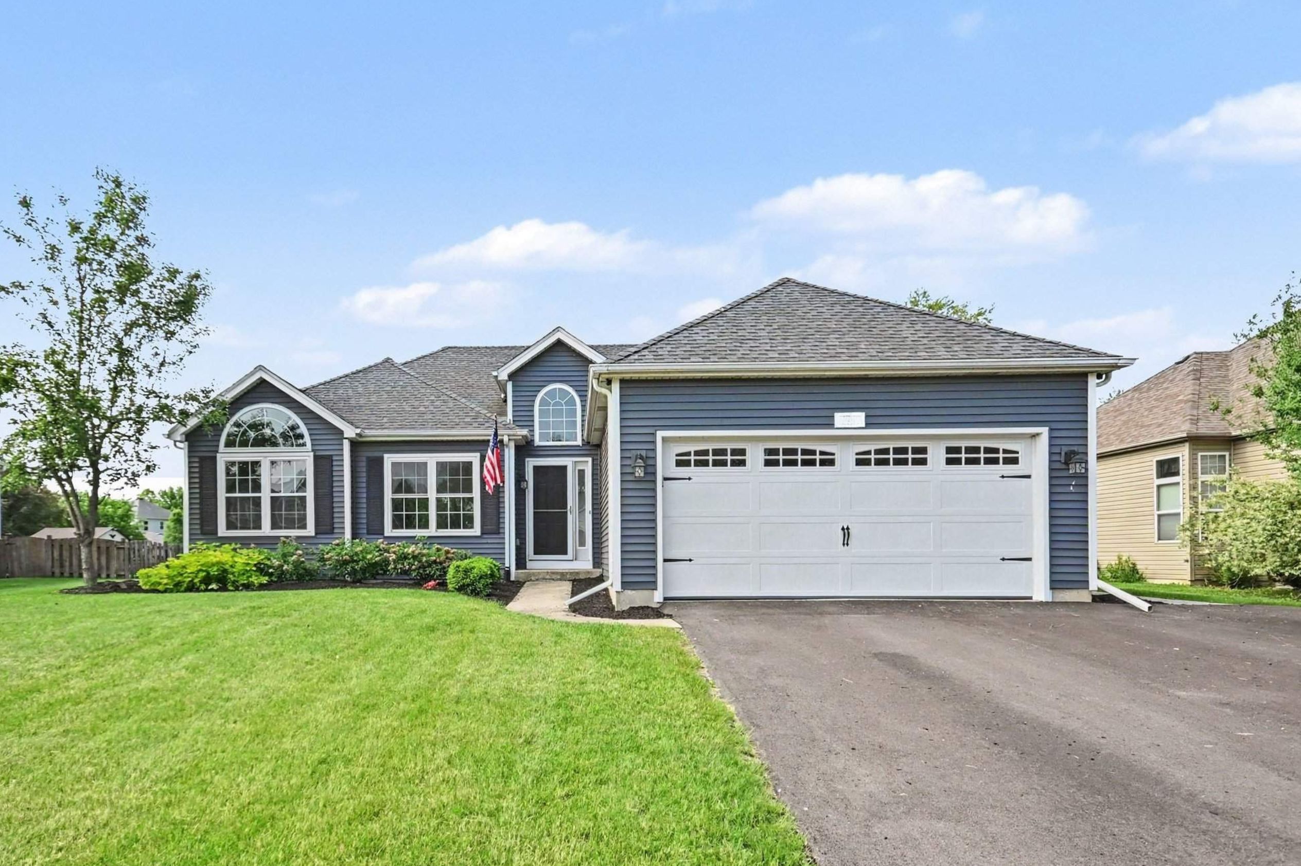 Residential homes in Yorkville, Illinois