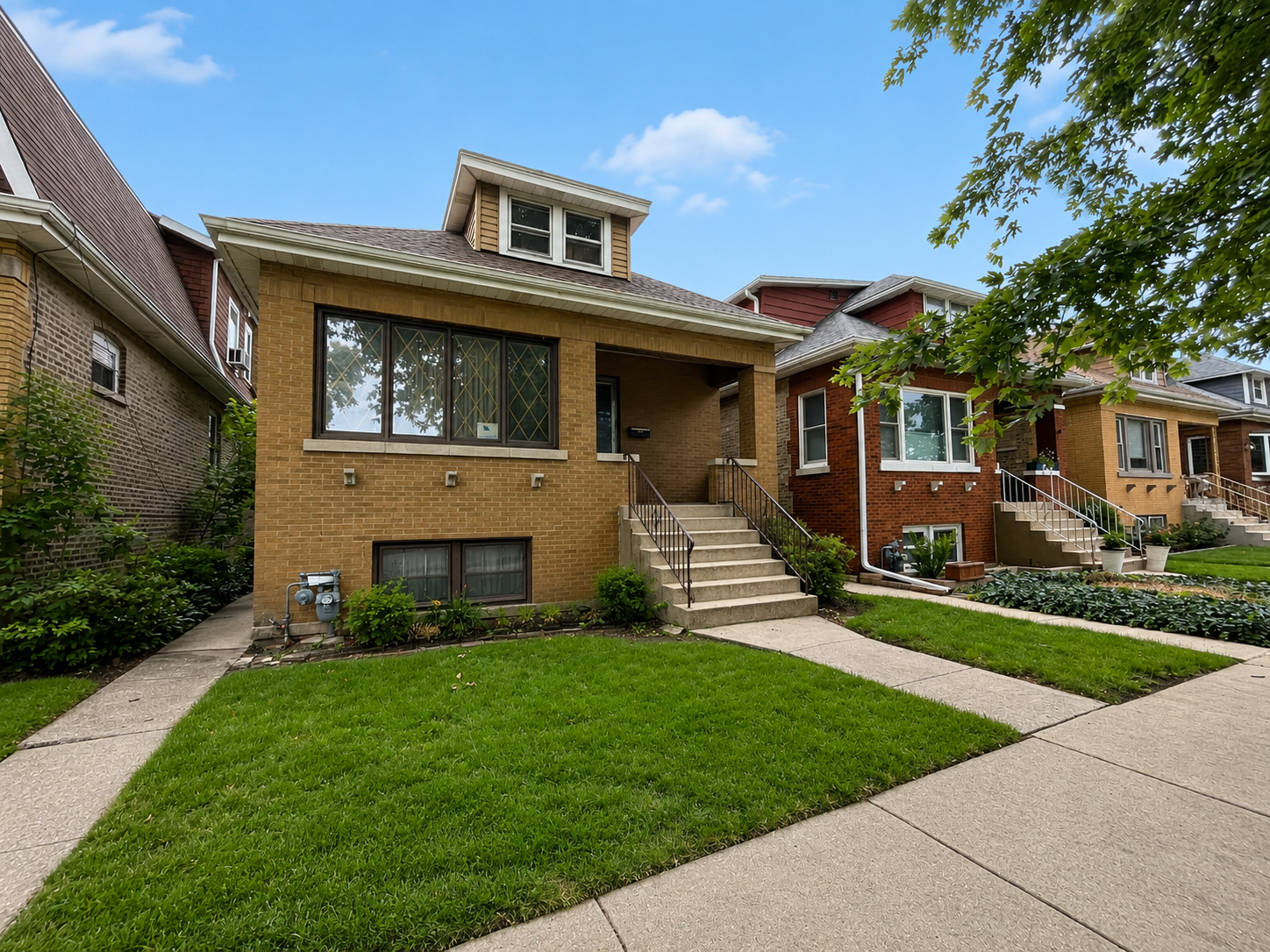 Residential homes in Norridge, Illinois